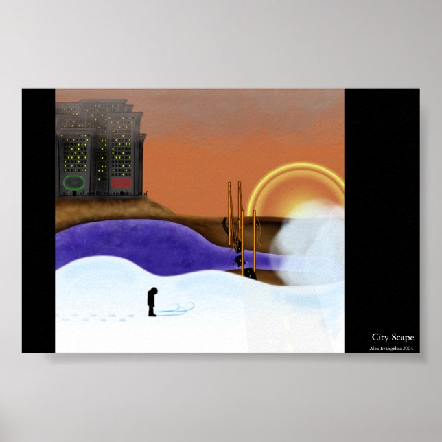 City Scape Poster (Front)