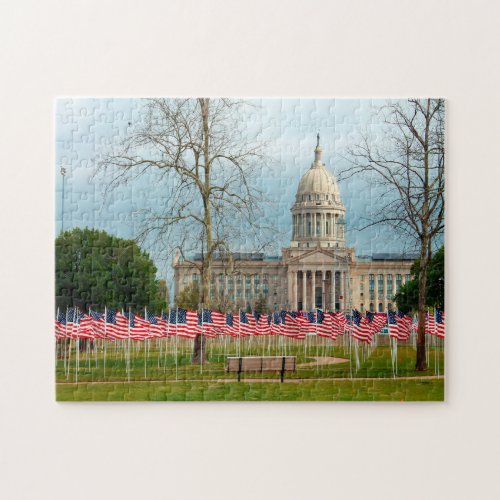 City Scene Oklahoma Jigsaw Puzzle