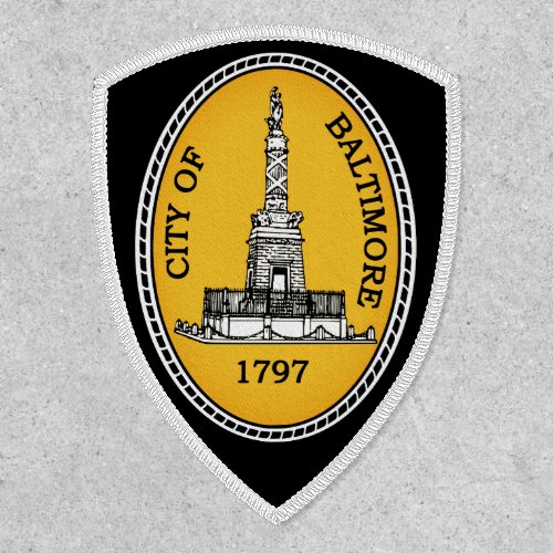City Seal of Baltimore Maryland Patch