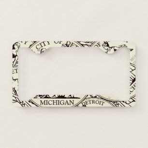 City Seal of Detroit License Plate Frame