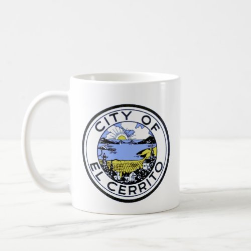 City Seal of El Cerrito California Coffee Mug