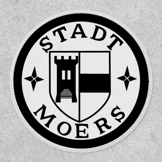 City Seal of Moers, Germany Patch (Front)