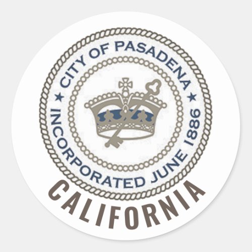 City Seal of Pasadena California