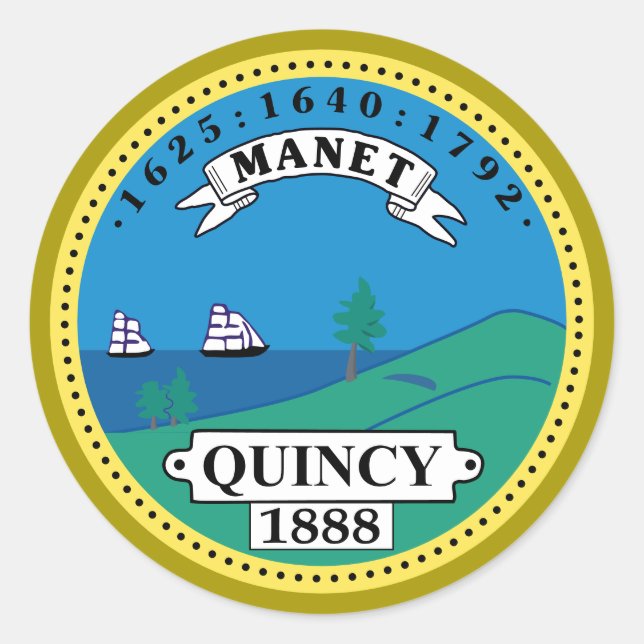 City Seal of Quincy, Massachusetts (Front)