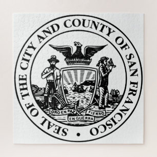 City Seal of San Francisco (California, USA) Jigsaw Puzzle