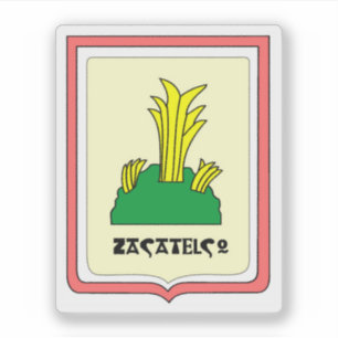 City Seal of Zacatelco, Mexico Sticker