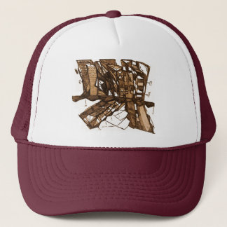 city shadow trucker hat