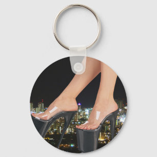 City Shoes - Stiletto Art Keychain