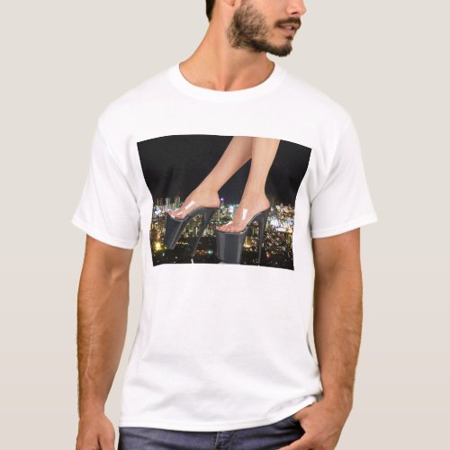 City Shoes _ Stiletto Art T_Shirt