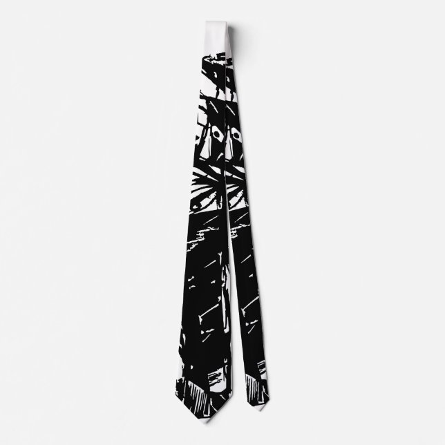CITY SKETCH NECK TIE (Front)