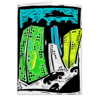 City Skyline 7 Cards