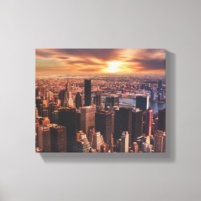 City skyline image on canvas Print (Front)