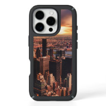  City skyline image on iphone 16 case