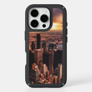  City skyline image on iphone 16 case