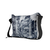 City Skyline Messenger Bag (Back Right)