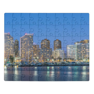 City Skyline of Waikiki Jigsaw Puzzle