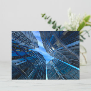 City Skyscrapers Invitations