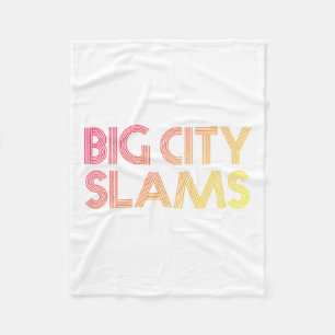City Slams Ferda Boys Canadian Hockey Player Sayin Fleece Blanket