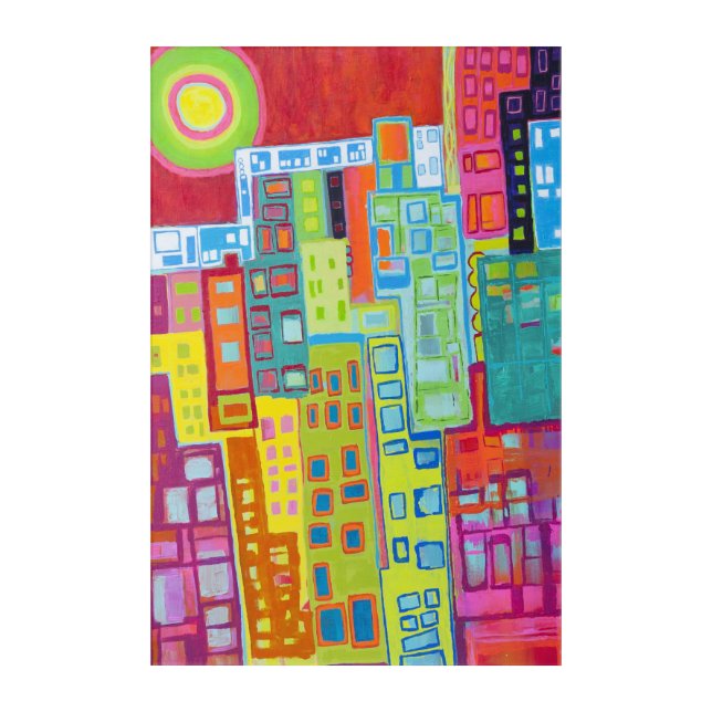 City Slicker 24 x 36 Acrylic Wall Art (Front)