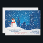 City Snowman Holiday Moving Announcement<br><div class="desc">Send early holiday greetings and inform family and friends of your new address with this delightful card. It features a smiling snowman and a city skyline with lots of falling snow. The card is easy to customize with your wording, font, font color, paper shape options and choice of six paper...</div>