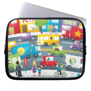 City Street Laptop Sleeve