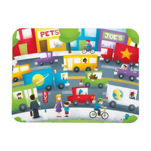 City Street Magnet