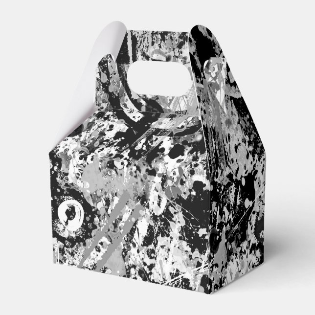 City Streets Favor Boxes (Back Side)