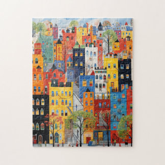 City streets jigsaw puzzle