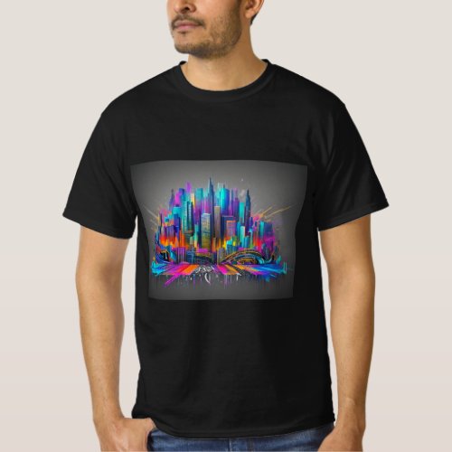 City Symphony Where Beats Meet Streets T_Shirt