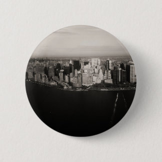 City that never sleeps pinback button
