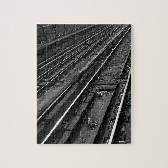 City Tracks Jigsaw Puzzle (Vertical)