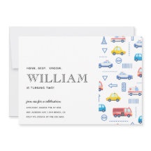 City Transportation Truck Second Birthday Party