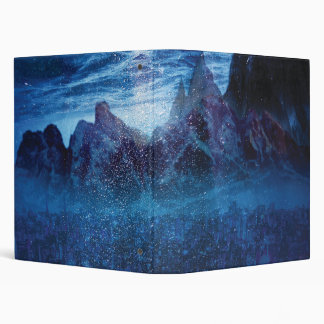 City under the ocean fantasy canvas print trifold  3 ring binder