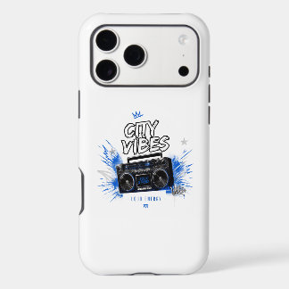 City Vibes Rock the Street – Retro Boombox iPhone 17 Pro Max Case