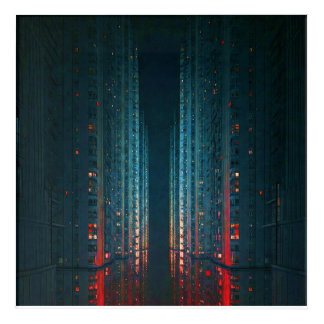 (City) wall ar Acrylic Print