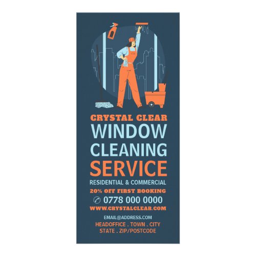 City Windows Window Cleaning Service Price List Rack Card