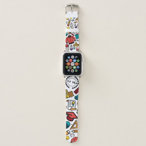 City Year Icon Apple Watch band