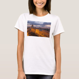 Cityscape at sunset, Havana, Cuba T-Shirt