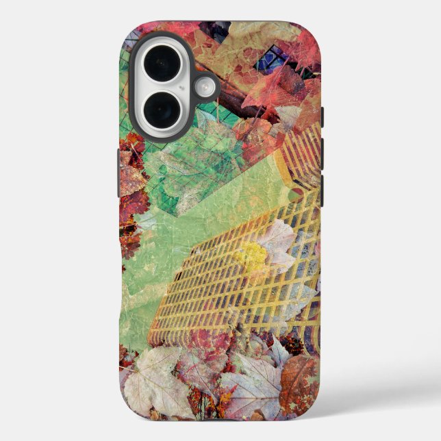 Cityscape Autumn Abstract Case-Mate iPhone Case (Back)