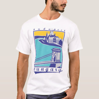 Cityscape Budapest T-Shirt
