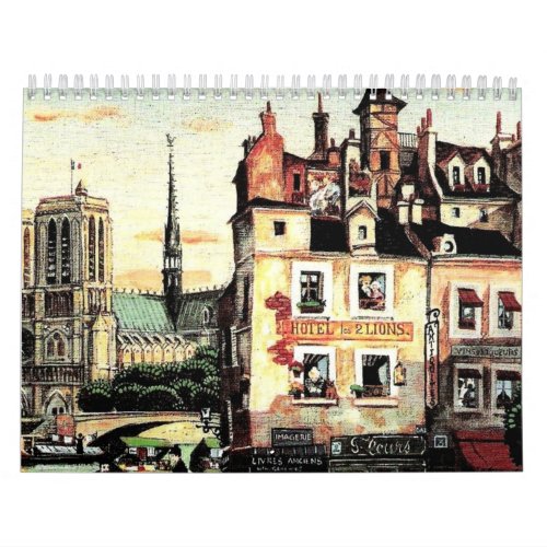 Cityscape Calendar Calendar