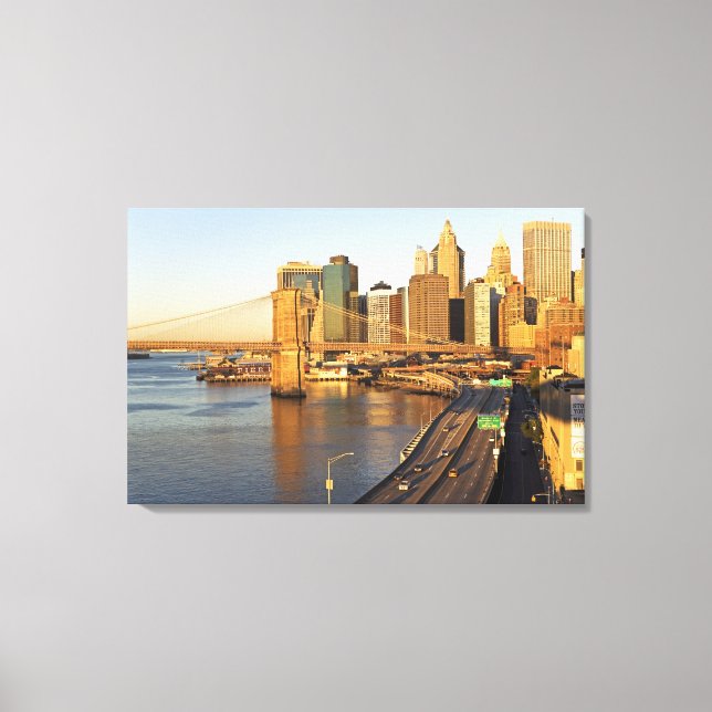 Cityscape Canvas Print (Front)