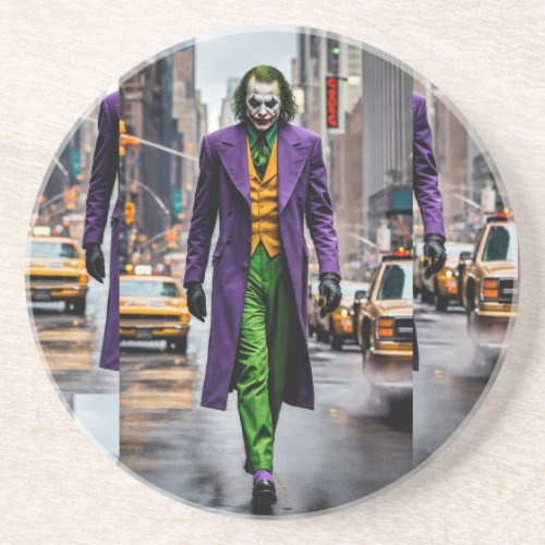 Cityscape Chaos The Jokers Midnight Meanderings  Coaster