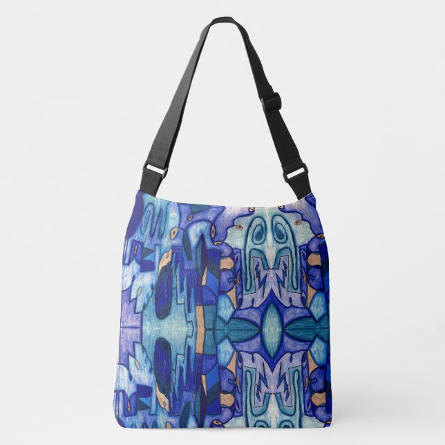 Cityscape Crossbody Bag (Front)