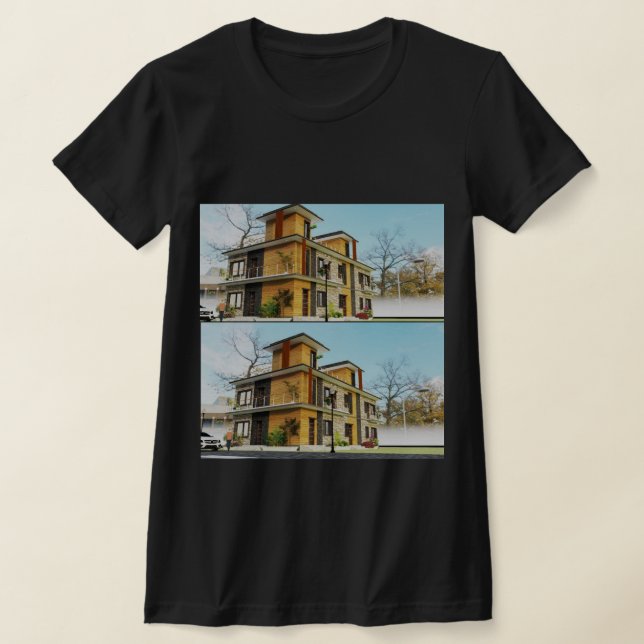 Cityscape Dreams T- Shirt (Laydown)