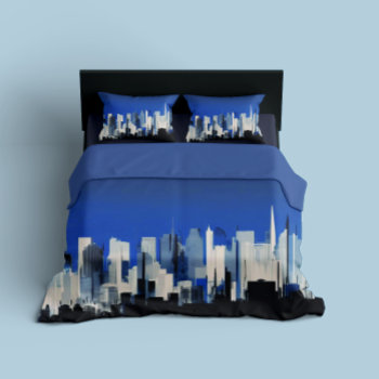 Cityscape Duvet Cover by norman888 at Zazzle