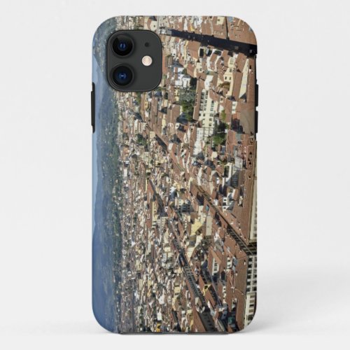 Cityscape from top of cupola of the Duomo Santa 2 iPhone 11 Case