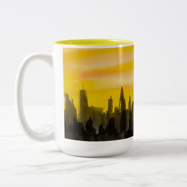 Cityscape Mug (Left)