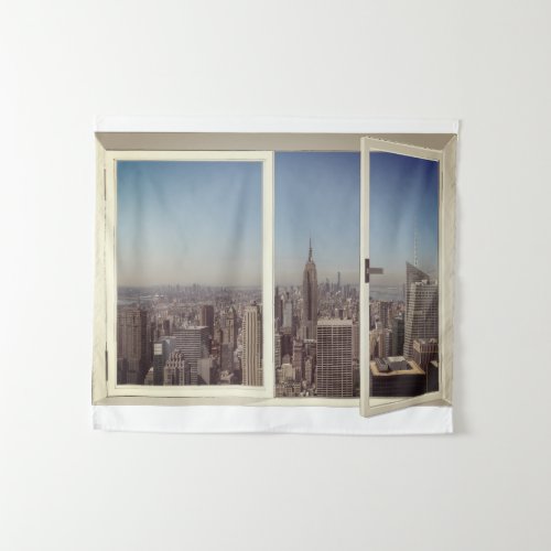 Cityscape New York City Wall Hanging Tapestry