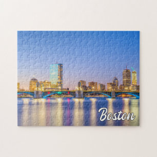 Cityscape Of Boston, Massachusetts, United States Jigsaw Puzzle